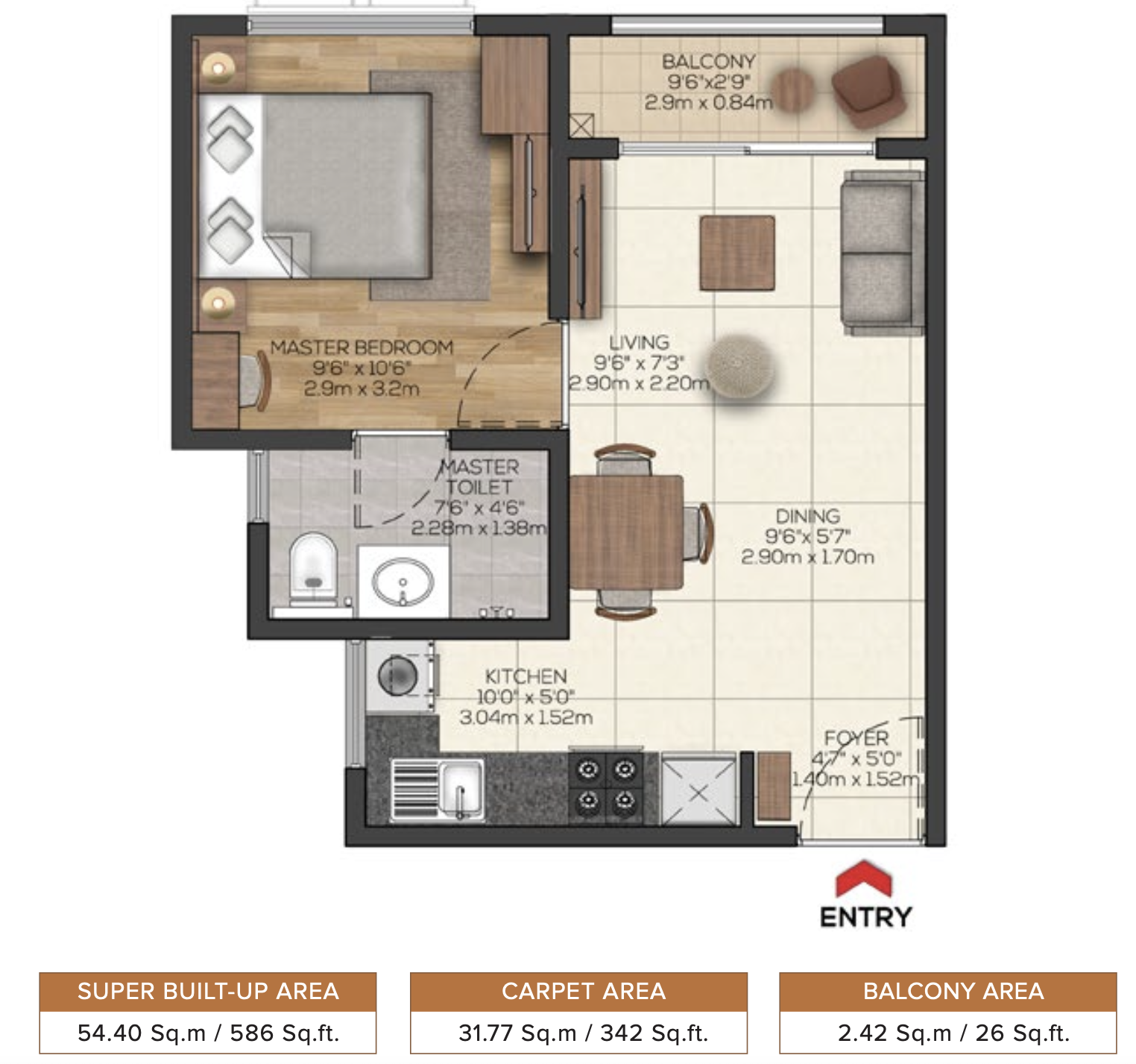 sobha neopolis floor plan